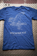 American Made Movie Shirts (Blue)